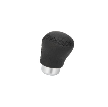 POMMEAU CUIR NOIR (AVEC BAGUE DE MARCHE AR)