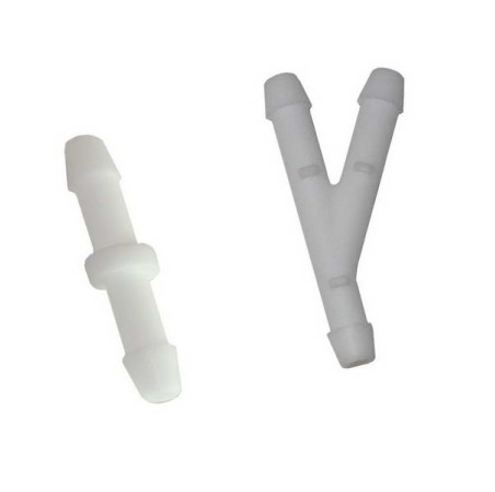 KIT CONNECTEUR Y + PROLONGATEUR POUR TUYAU LAVE GLACE Ø5MM