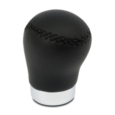 POMMEAU CUIR NOIR (AVEC BAGUE DE MARCHE AR) z