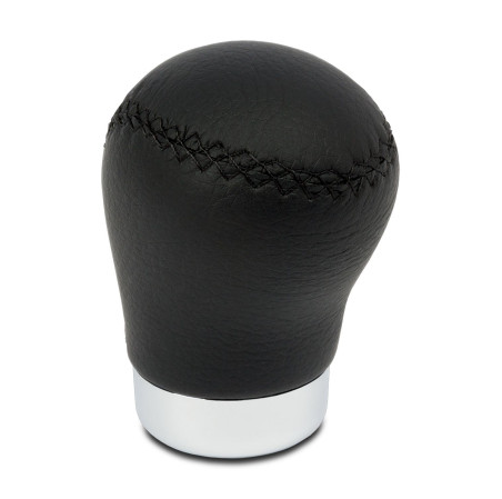 POMMEAU CUIR NOIR (AVEC BAGUE DE MARCHE AR) z