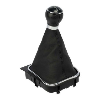 POMMEAU + SOUFFLET ADAPTABLE POUR GOLF 5 ET 6 5/6 VITESSES - 12MM