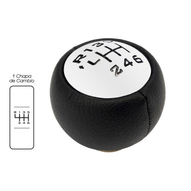 POMMEAU TYPE ORIGINE ADAPTABLE POUR PEUGEOT 307/ 308/ 3008 6 VITES z  PL1018