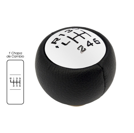 POMMEAU TYPE ORIGINE ADAPTABLE POUR PEUGEOT 307/ 308/ 3008 6 VITES z  PL1018