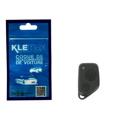 COQUE CLE ADAPTABLE PSA 2 BOUTONS LAME CRANTEE FIXE