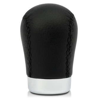 POMMEAU CUIR NOIR (AVEC BAGUE DE MARCHE AR) z