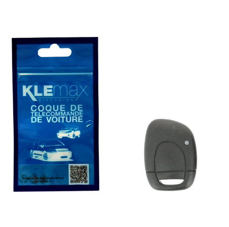 COQUE CLE ADAPTABLE RENAULT 1 BOUTON LAME CRANTEE FIXE
