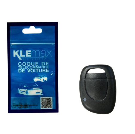 COQUE CLE ADAPTABLE RENAULT 1 BOUTON LAME CRANTEE FIXE