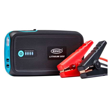 BOOSTER DEMARREUR 12V RECHARGEABLE LITHIUM 300 13000MAH USB LED