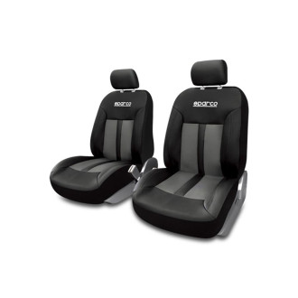 2 HOUSSES S LINE SPARCO GRIS/ NOIR 2