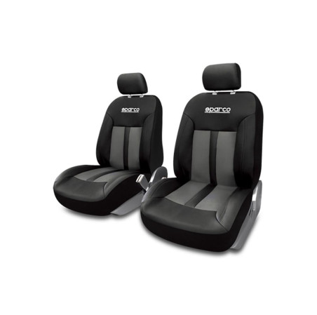 2 HOUSSES S LINE SPARCO GRIS/ NOIR