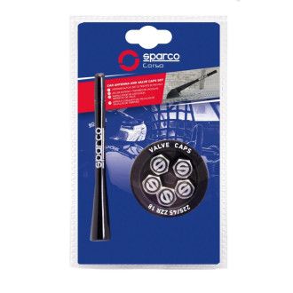 PACK ANTENNE +5 BOUCHONS DE VALVES SPARCO z 2