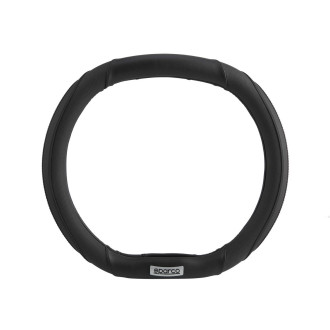COUVRE VOLANT DOUBLE MEPLAT SPARCO NOIR 2