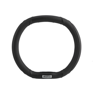 COUVRE VOLANT DOUBLE MEPLAT SPARCO NOIR