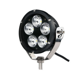 PROJECTEUR LONGUE PORTEE LED CREE ROND, 50W, NOIR 100mm 2