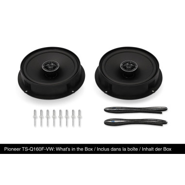 TS-Q160F-VW HP PIONEER 17CM SPECIFIQUE VW AUDI 