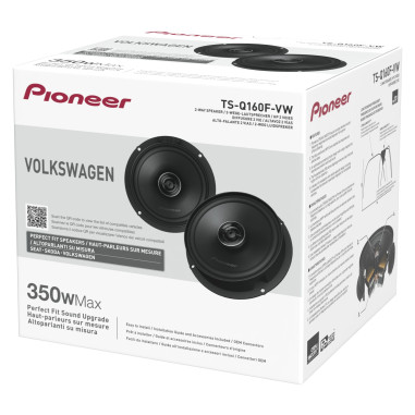 TS-Q160F-VW HP PIONEER 17CM SPECIFIQUE VW AUDI 