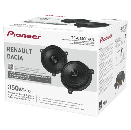 TS-Q160F-RN HP PIONEER 17CM SPECIFIQUE RENAULT DACIA