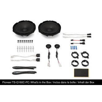 TS-Q160C-PC KIT ECLATE PIONEER 17CM SPECIFIQUE PEUGEOT CITROEN OPEL 2
