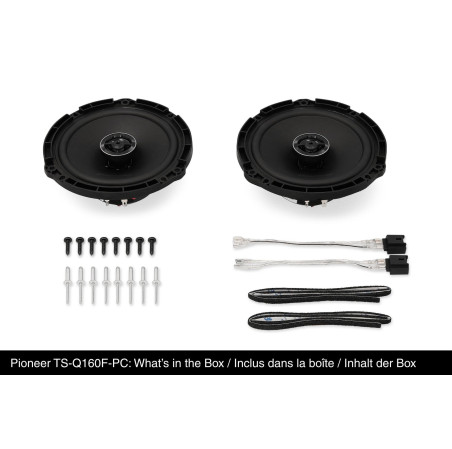 TS-Q160F-PC HP PIONEER 17CM SPECIFIQUE Peugeot citroen opel