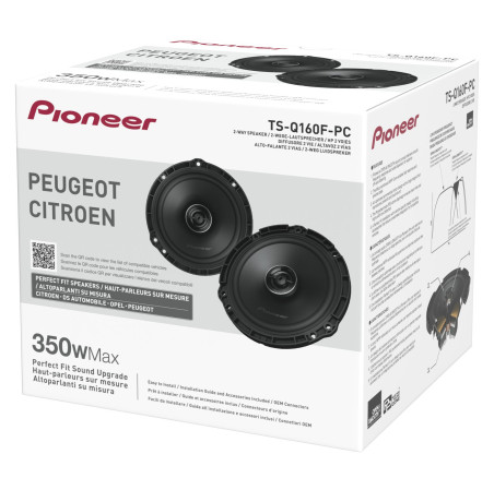 TS-Q160F-PC HP PIONEER 17CM SPECIFIQUE Peugeot citroen opel