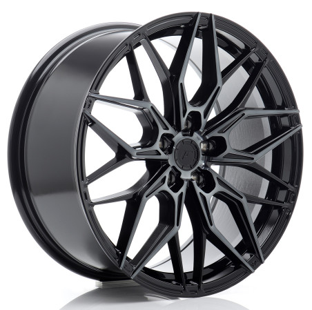 Lot de 4 jantes Japan Racing JR46 19x8,5 5x112 ET45 – Noir usiné face teintée