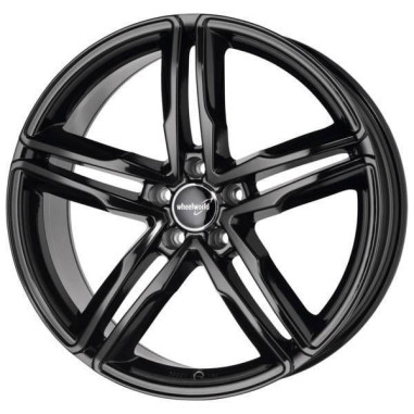 Lot de 4 jantes 2DRV WH11 19x8,5 5x112 ET45 – Face usinée noire, alésage 66,6 mm