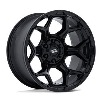 Lot de 4 jantes MOTO METAL MO815 Dux en 17x8,5 6X135 / 6X139,7 ET0, finition gloss black.