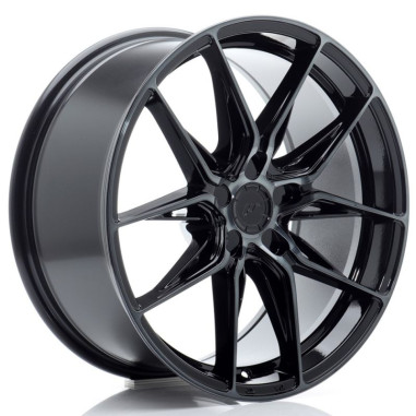 Lot de 4 jantes JAPAN RACING JR44 en 18x8,5 5X112 ET45, finition black machined w/ tinted face.