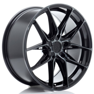 Lot de 4 jantes JAPAN RACING JR44 en 18x8,5 5X112 ET45, finition black machined w/ tinted face.