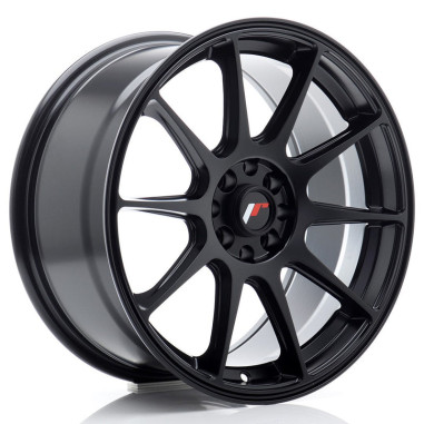Lot de 4 jantes JAPAN RACING JR11 en 17x7, entraxe 4X100/108, ET25, finition noir mat.