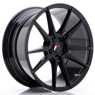 Lot de 4 jantes JAPAN RACING JR21 en 18x8, entraxe 5X108, ET35, finition noir.