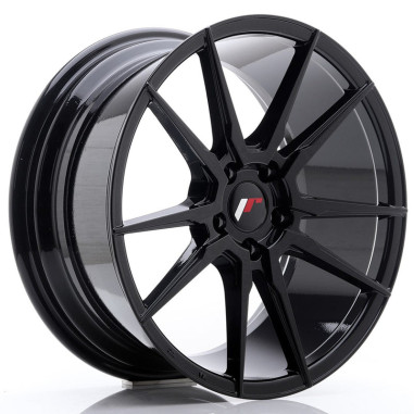 Lot de 4 jantes JAPAN RACING JR21 en 18x8, entraxe 5X108, ET35, finition noir.