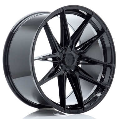 Lot de 4 jantes JAPAN RACING JR44 en 18x8, entraxe 5X100, ET35, finition noir brillant.