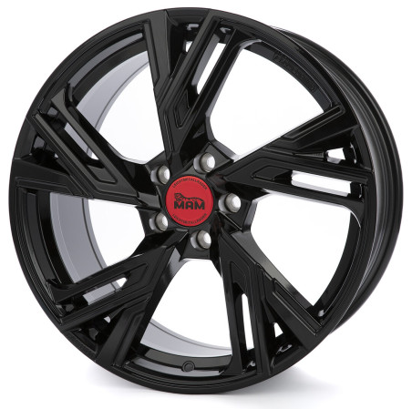 Lot de 4 jantes MAM RS5 en 18x8, entraxe 5X108, ET40, finition noir.
