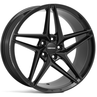 Lot de 4 jantes VEEMANN V-FS46 en 19x8,5/9,5 asymetrique entraxe 5X112, ET42.