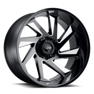 Lot de 4 jantes TUFF T1B en 20x10, entraxe 6X139, ET-23.