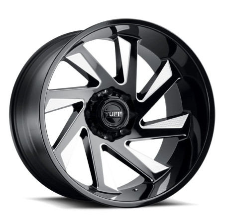 Lot de 4 jantes TUFF T1B en 20x10, entraxe 6X139, ET-23.
