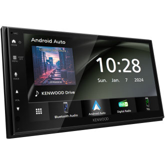 DMX5023DABS – Kenwood 6,8” capacitif CarPlay/Android Auto – DAB+