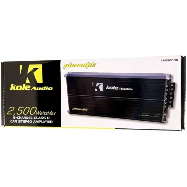 KP2500.5D – Ampli Kole Audio 5 canaux Class D