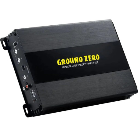 GZIA2.240 – Ampli Ground Zero 2 canaux Class A/B 550 W MAX – 2 x 240 W RMS