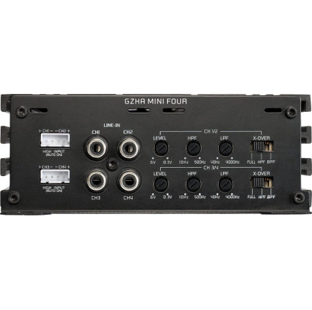 GZHAMINIFOUR24V – Ampli Ground Zero 4 canaux