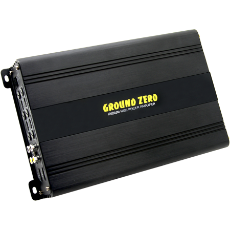 GZIA135.4 – Ampli Ground Zero 4 canaux Class A/B 640 W MAX – 4 x 140 W RMS