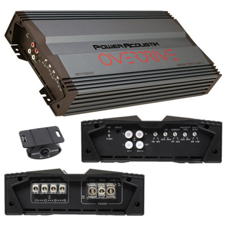 OD1.3500D – Ampli Power Acoustik mono Class D 3500 W MAX – 1 x 1300 W RMS