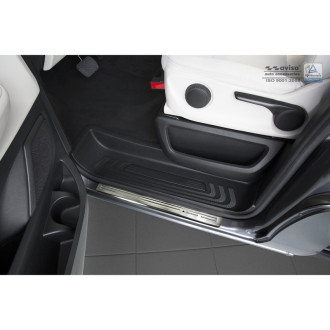Avisa Seuils de portes inoxydable sur mesure pour Mercedes Vito & Classe-V W447 2014- - 'Exclusive' - 2-pièces 2