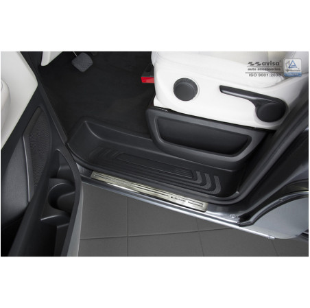 Avisa Seuils de portes inoxydable sur mesure pour Mercedes Vito & Classe-V W447 2014- - 'Exclusive' - 2-pièces