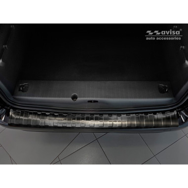 Avisa Protection de Seuil de Coffre Acier Inox sur mesure pour Citroën Berlingo (Multispace) & Peugeot Partner 2008-2015 & 2015-