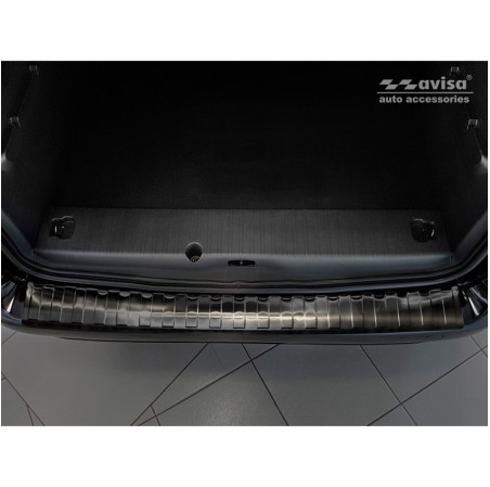 Avisa Protection de Seuil de Coffre Acier Inox sur mesure pour Citroën Berlingo (Multispace) & Peugeot Partner 2008-2015 & 2015-