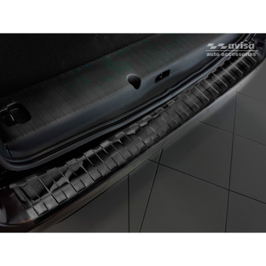 Avisa Protection de Seuil de Coffre Acier Inox sur mesure pour Citroën Berlingo (Multispace) & Peugeot Partner 2008-2015 & 2015-