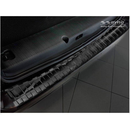 Avisa Protection de Seuil de Coffre Acier Inox sur mesure pour Citroën Berlingo (Multispace) & Peugeot Partner 2008-2015 & 2015-