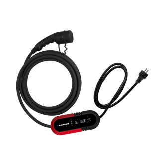 Blaupunkt Chargeur portable pour véhicule électrique 230 V Type 2 Monophasé 8-16 AMP